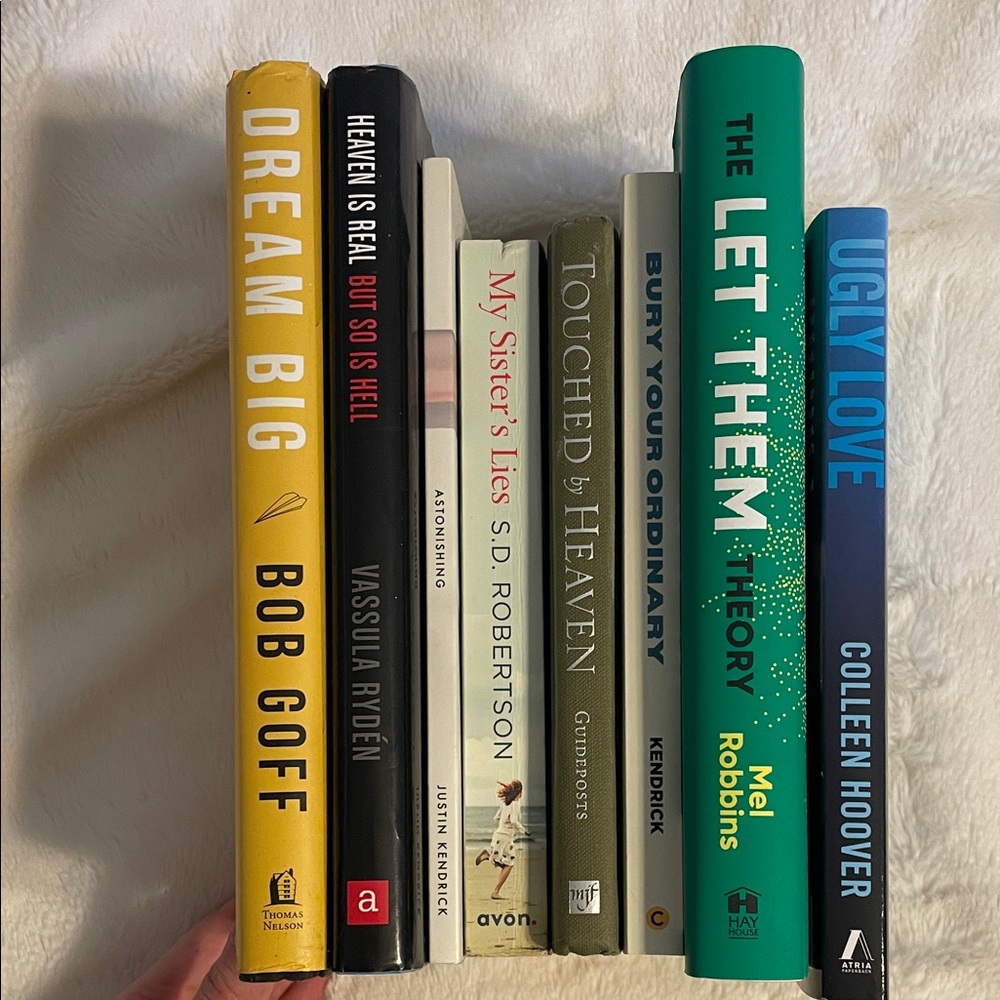 Books -$7 each